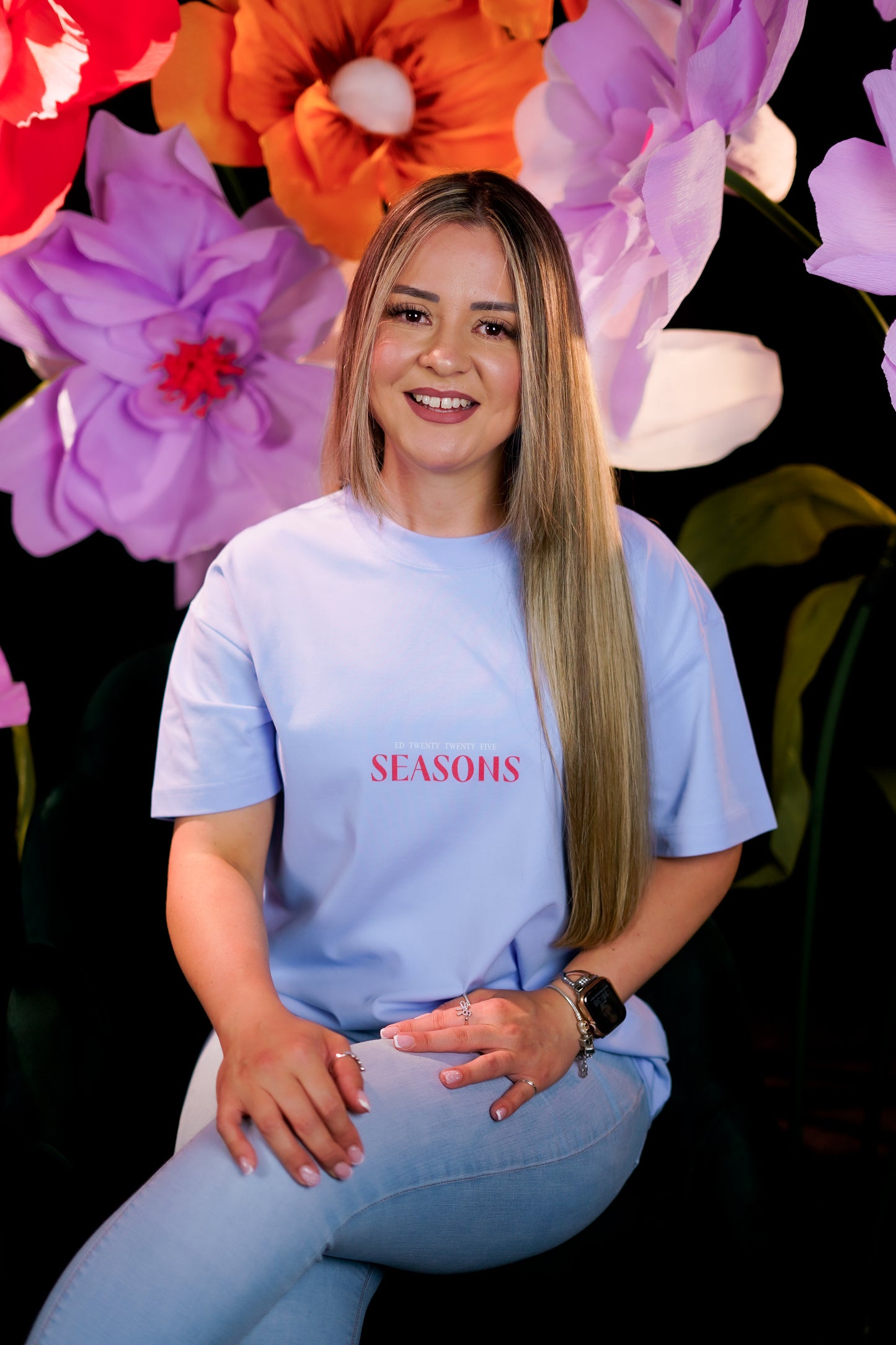 T-Shirt Seasons Sky Blue