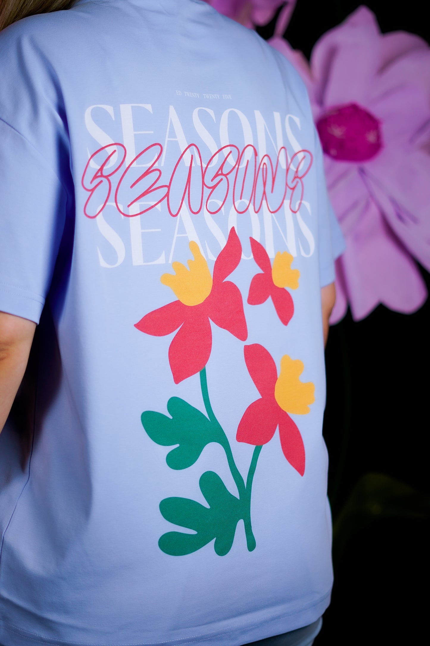 T-Shirt Seasons Sky Blue