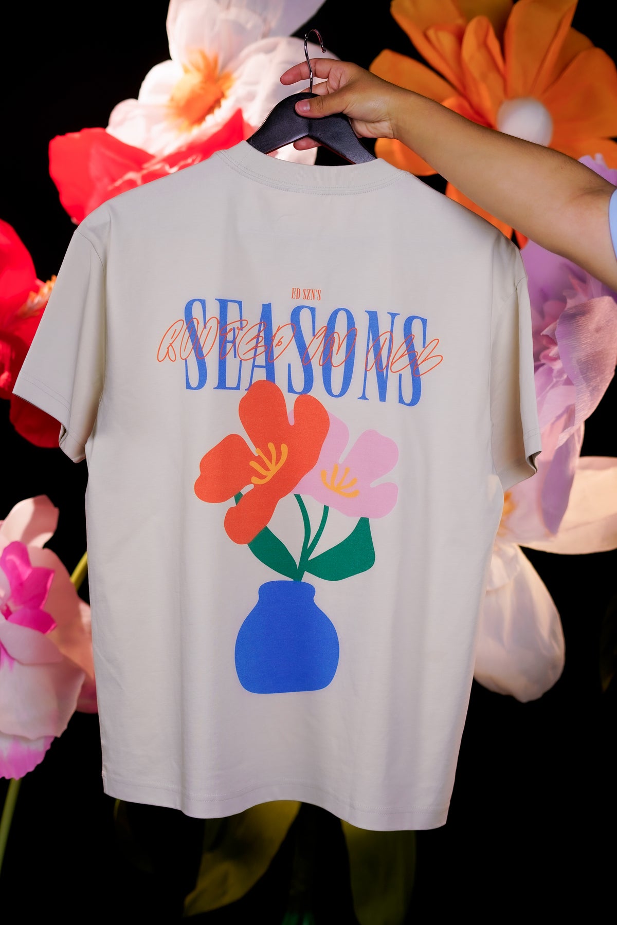 T-Shirt Seasons Apricot