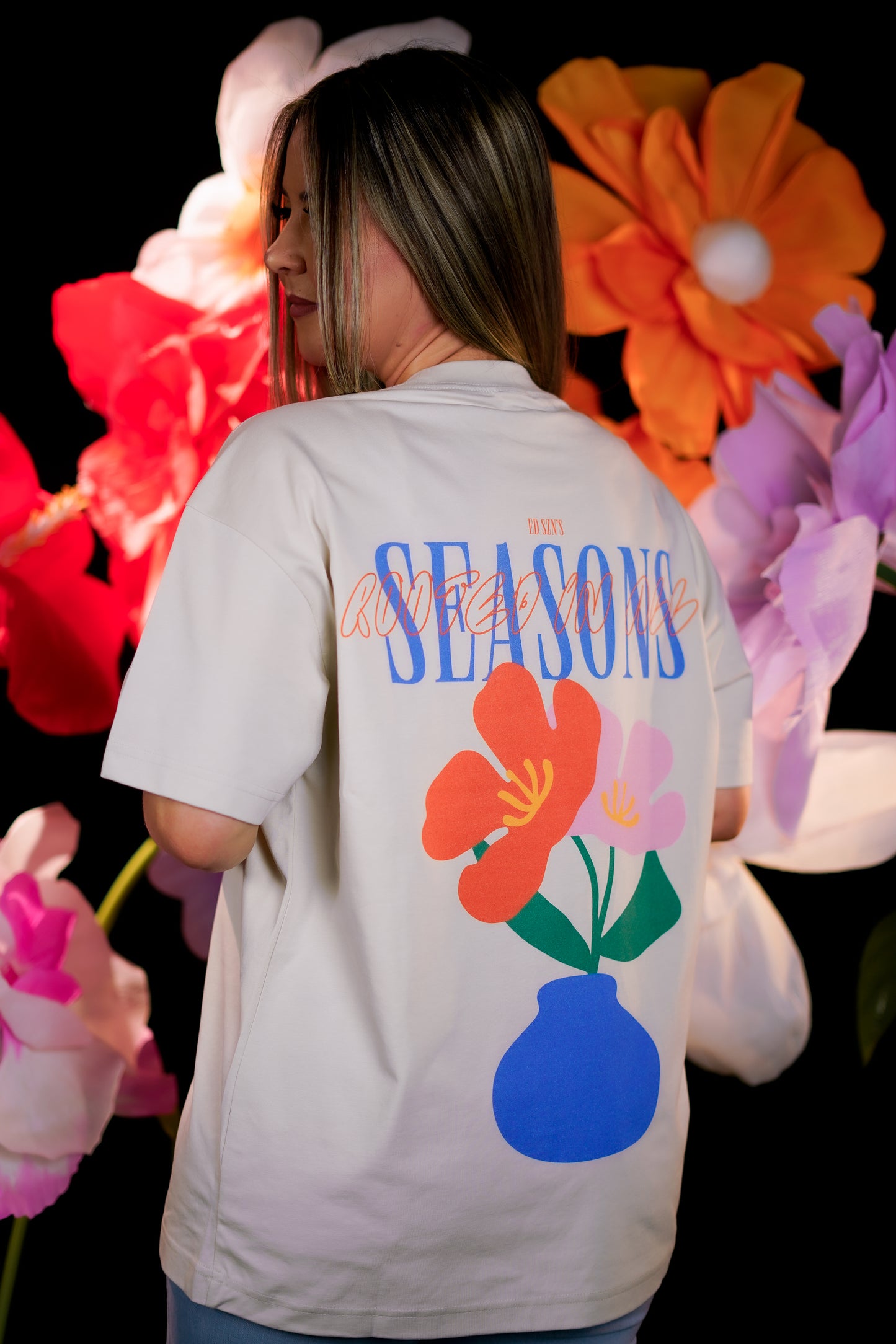 T-Shirt Seasons Apricot