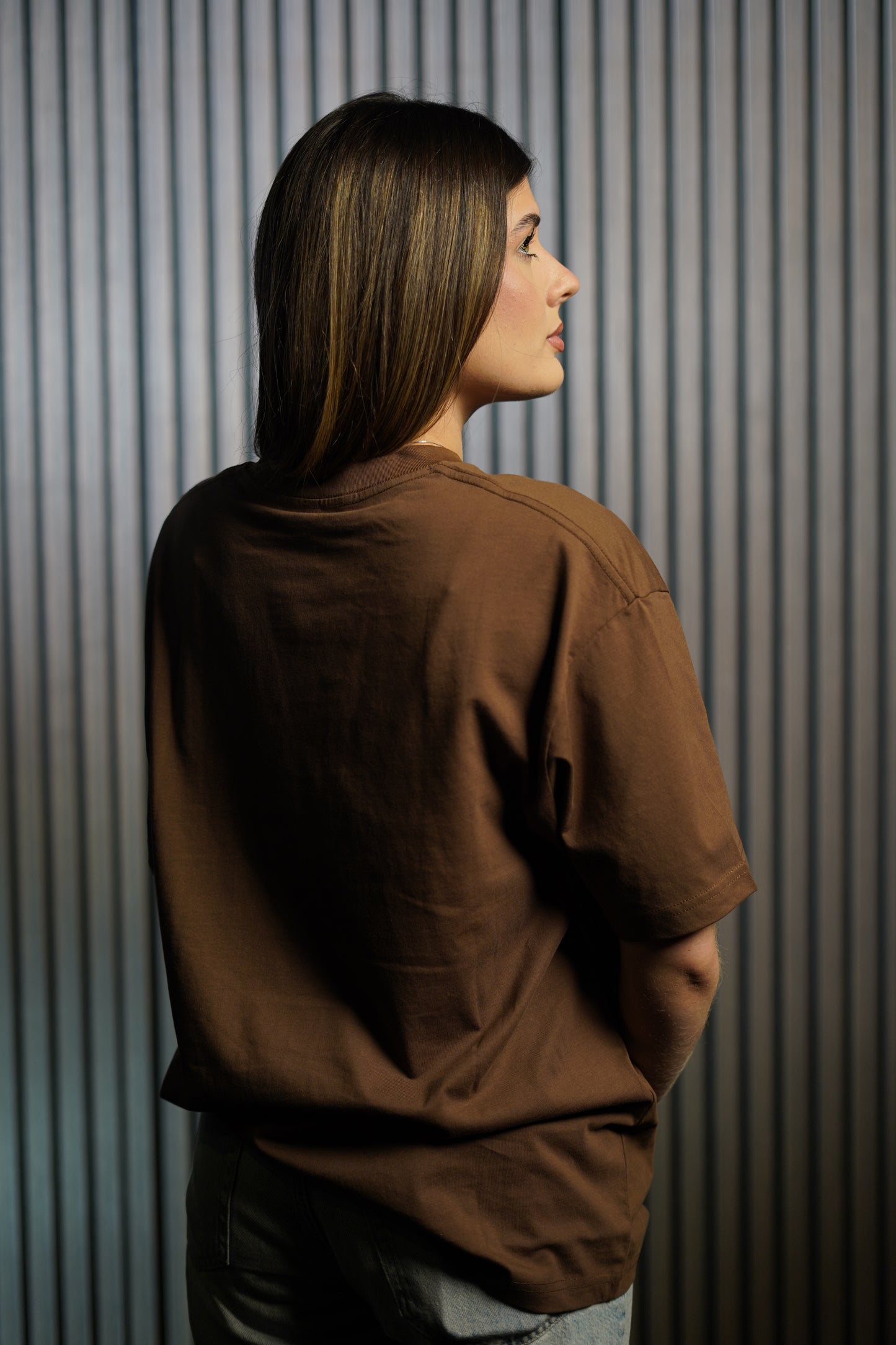 Oversize Overflow - Brown