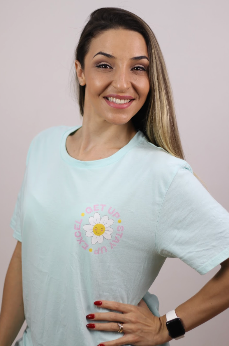 Camiseta Excel Flowers